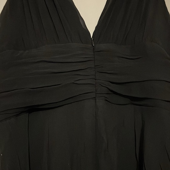 BCBG Paris sleeveless formal dress with bead details at the waistline. Sz 4 - Picture 10 of 11